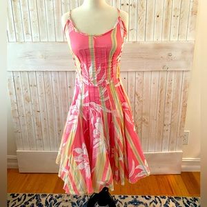 Tori Richard Hawaiian dress, size 4